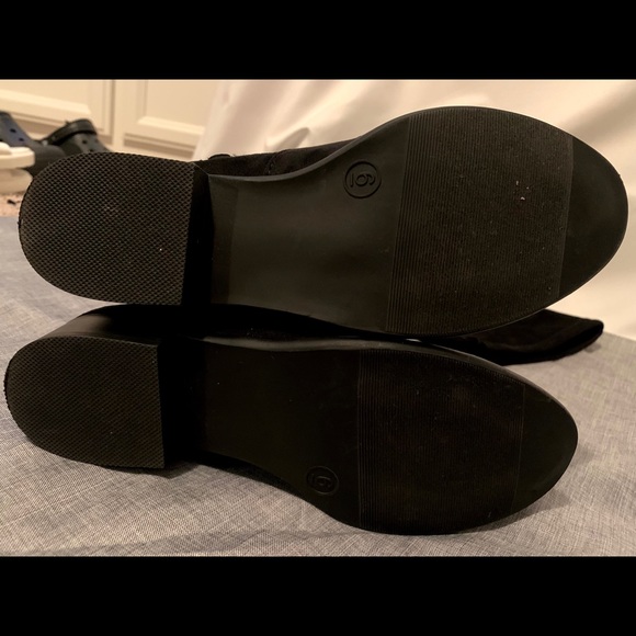 A New Day Tie Back Over Knee Suede Boots - Picture 5 of 5